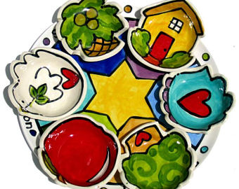 340x270 Seder Plate Etsy