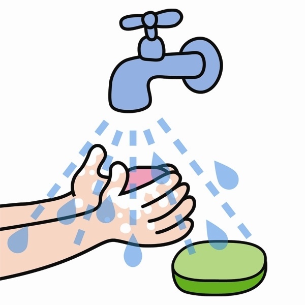 600x600 Handwashing Clipart
