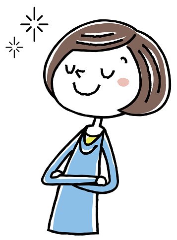 357x484 Illustration Material A Young Woman Self Confidence Premium