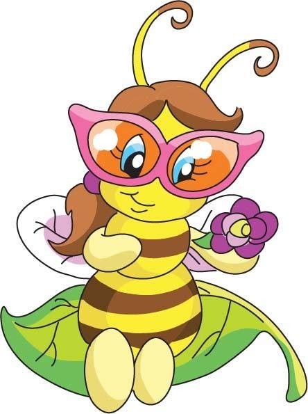 444x595 Abeilles,png Buzzing Bees Bees, Clip Art And Buzz Bee