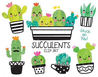 340x270 Cactus Clipart Etsy