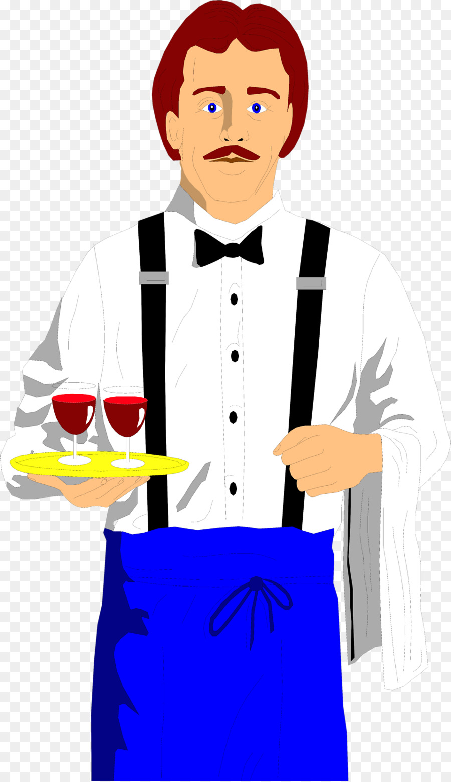 900x1560 Waiter Clip Art