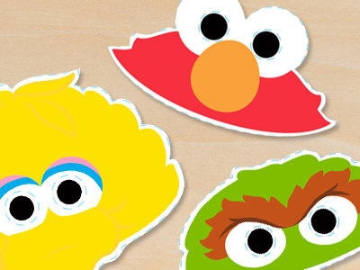 400x300 Sesame Street Printables