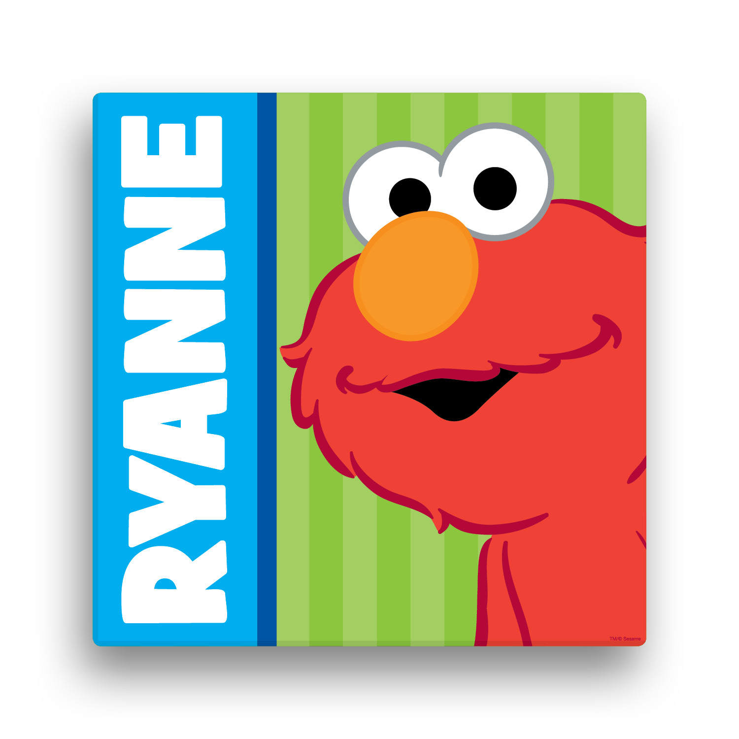 1500x1500 The Official Pbs Kids Shop Sesame Street Elmo 16x16 Canvas Wall Art