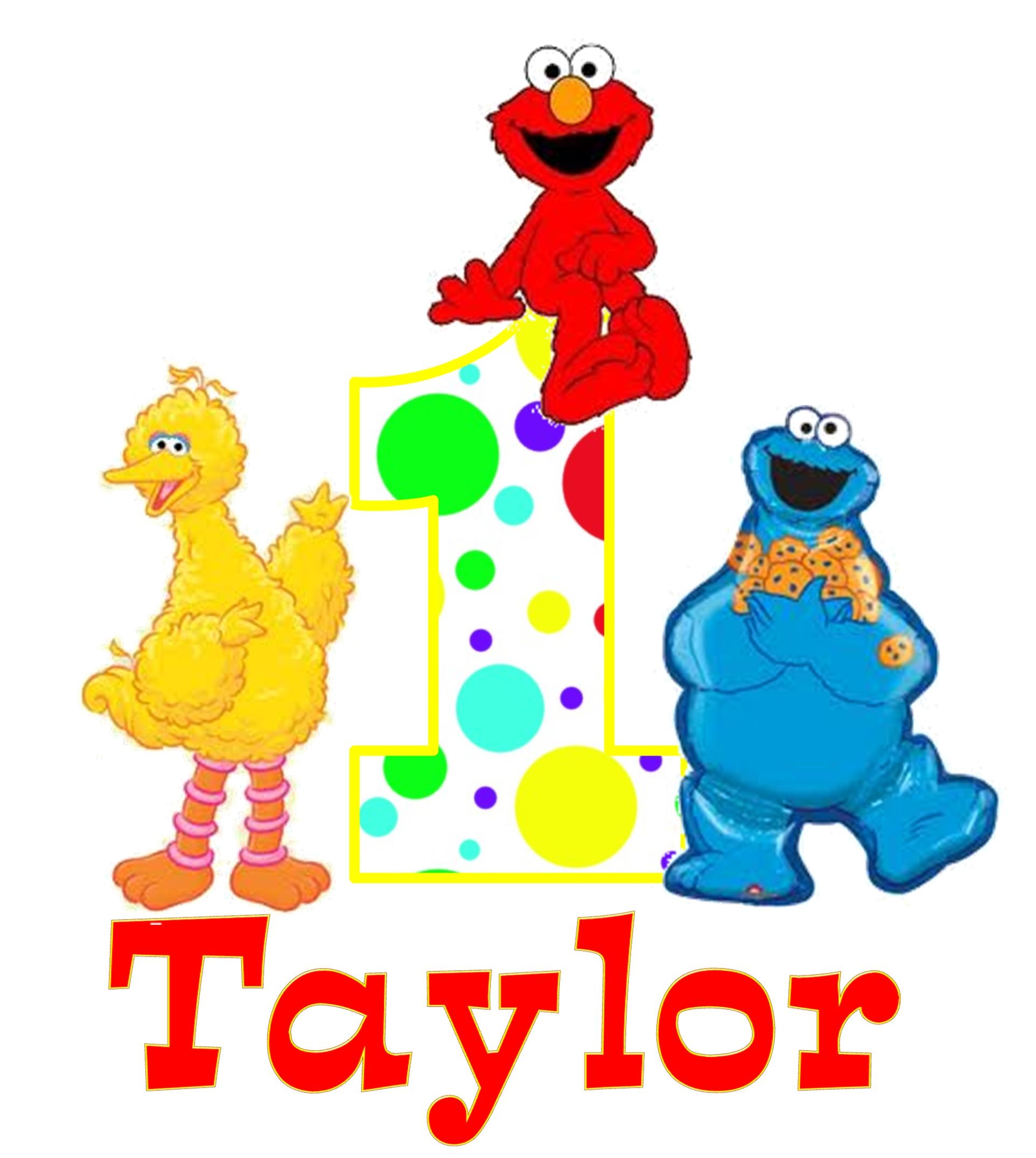 Sesame Street Birthday Clipart at GetDrawings | Free download