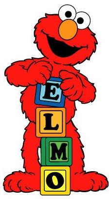 230x408 Template Of Elmo's Face For Printing. Also Like The Idea Of Kids