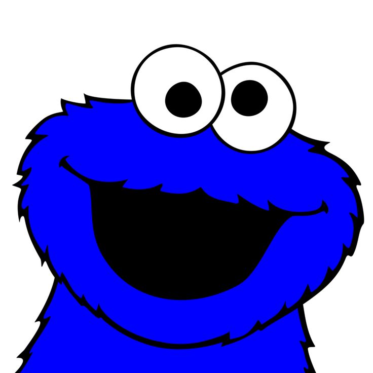 736x736 Cookie Monster Clipart Cartoon