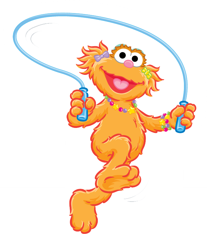 Zoe Sesame Street Clipart