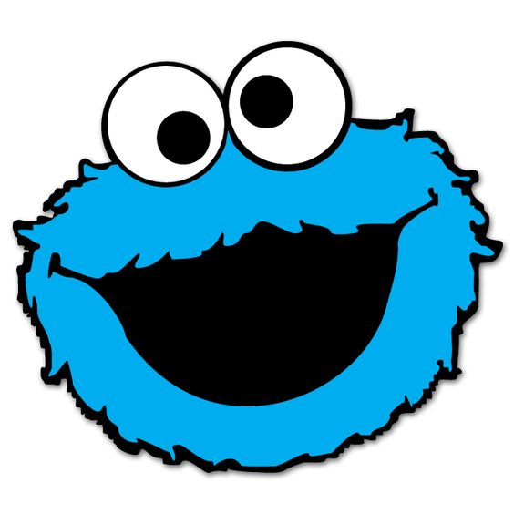 564x564 Cookie Monster Sesame Street Clipart