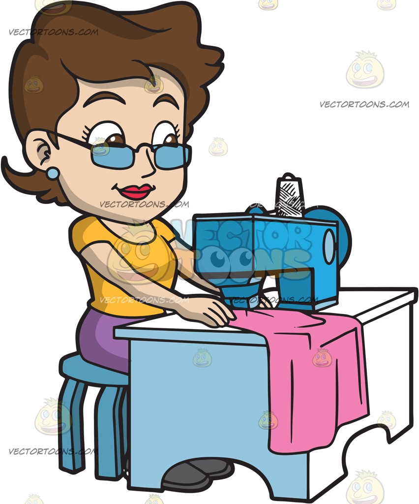 852x1024 Sew Clipart Vector Toons