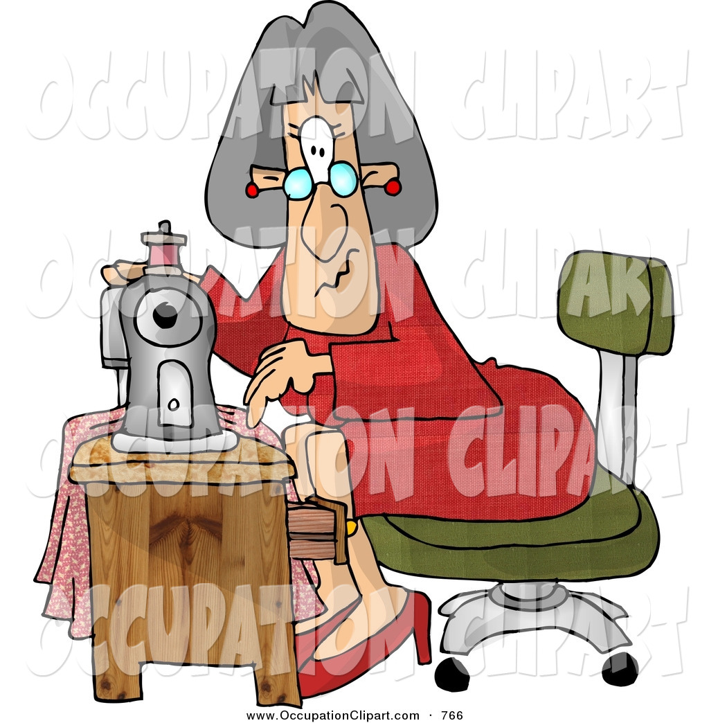 1024x1044 Clip Art Of Elderly Seamstress Woman Sewing A Dress Using