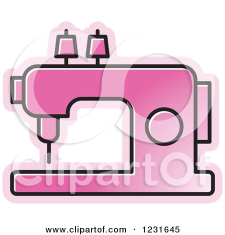 450x470 Royalty Free (Rf) Clipart Of Sewing Machines, Illustrations