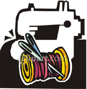 291x300 Sewing Machine, Needles And Thread