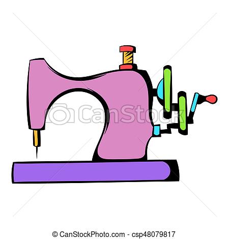 450x470 Sewing Machine Icon, Icon Cartoon. Sewing Machine Icon