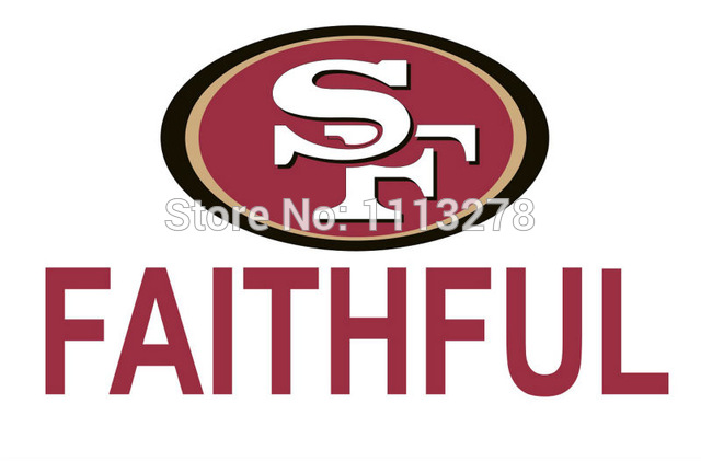 640x421 San Francisco 49ers Flag 3x5 Ft Banner 100d Polyester Nfl Flag B
