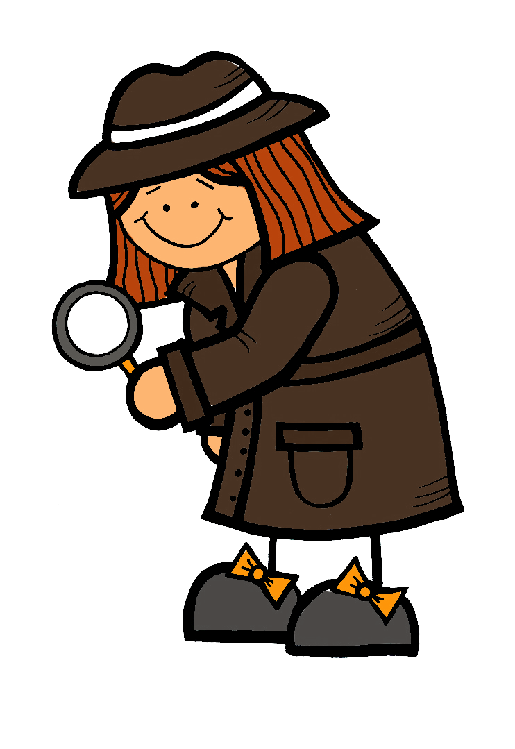 742x1079 Bag Clipart Detective