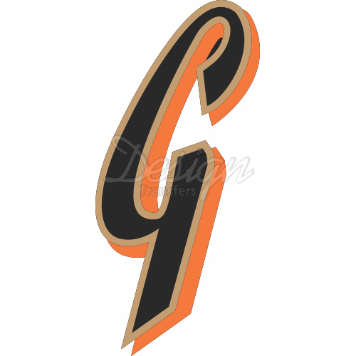 500x500 Design San Francisco Giants Iron On Transfesrs To Decorate Your T