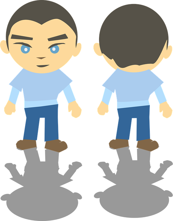 566x720 Profile Clipart Child Shadow
