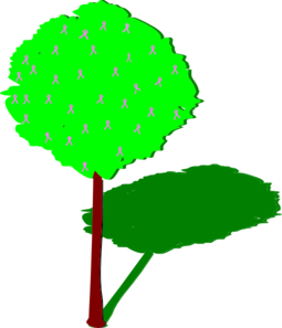 255x297 Tree With Shadow Clip Art Clipart Panda