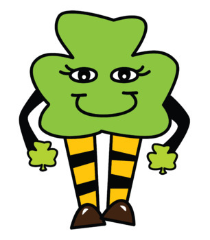 306x350 Shamrock Pals Clip Art By Saroum V Giroux Teachers Pay Teachers