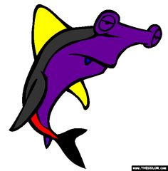 236x240 Coloriage Coloring Pages Hammerhead Shark, Shark