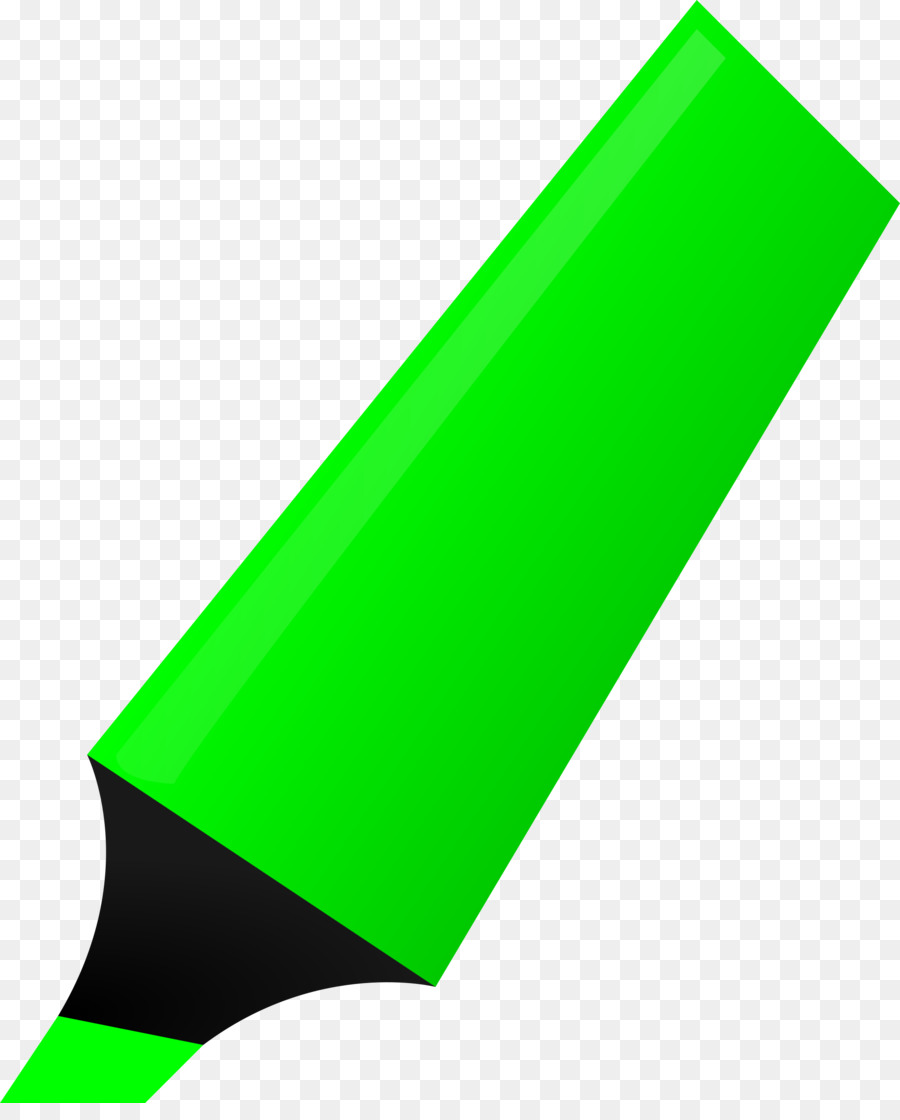 900x1120 Highlighter Marker Pen Paper Clip Art