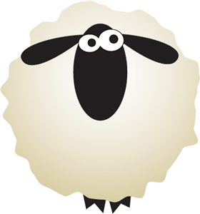 280x300 Chubby Sheep