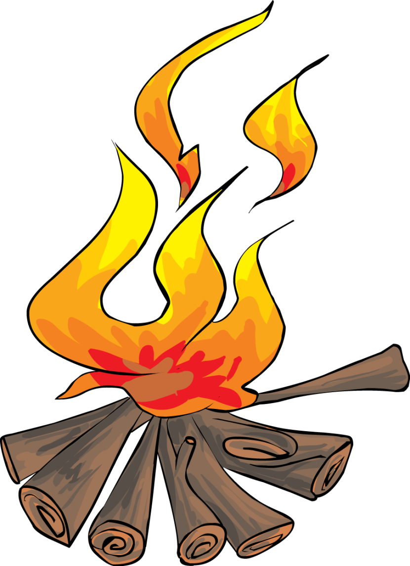 830x1146 Bonfire Clipart B Omer