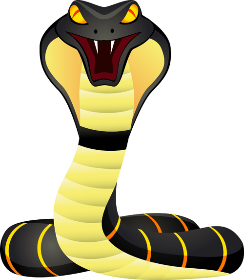 500x572 Cobra Snake Free Vector Download (392 Free Vector) For Commercial