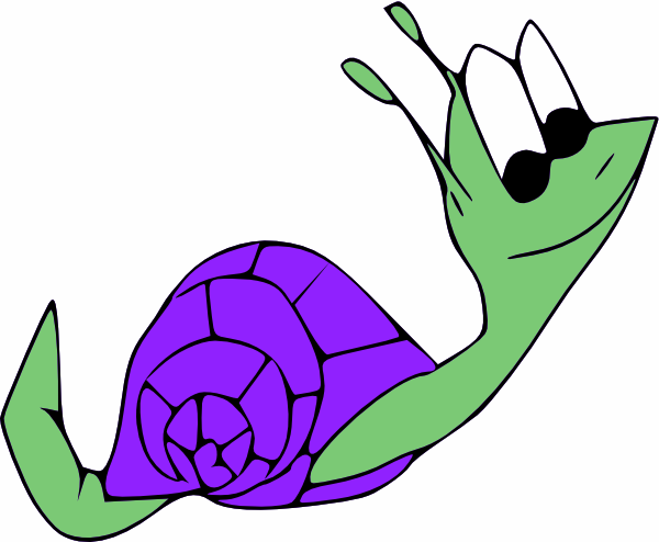 600x494 Snail With Purple Shell Clip Art