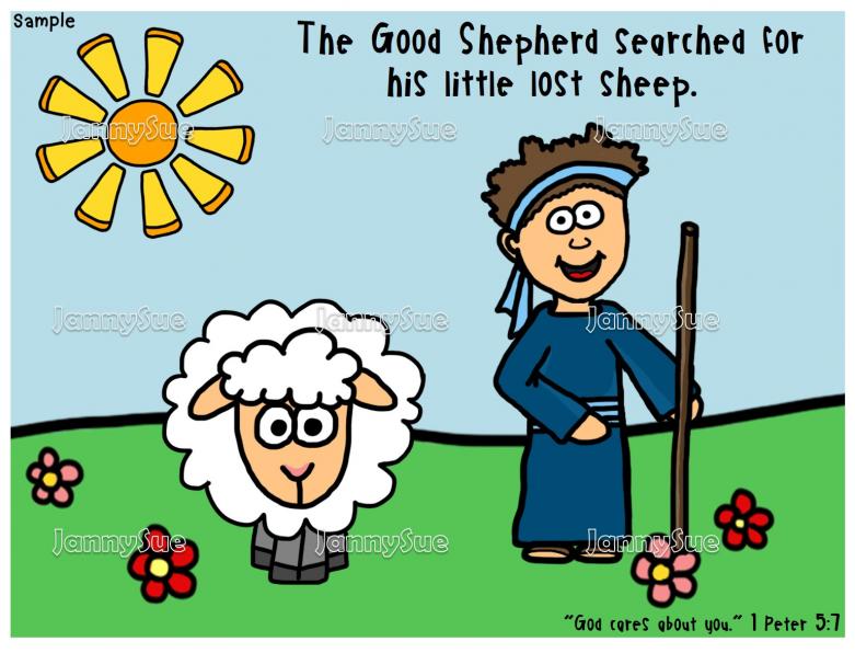 781x596 Good Shepherd And Sheep Craft