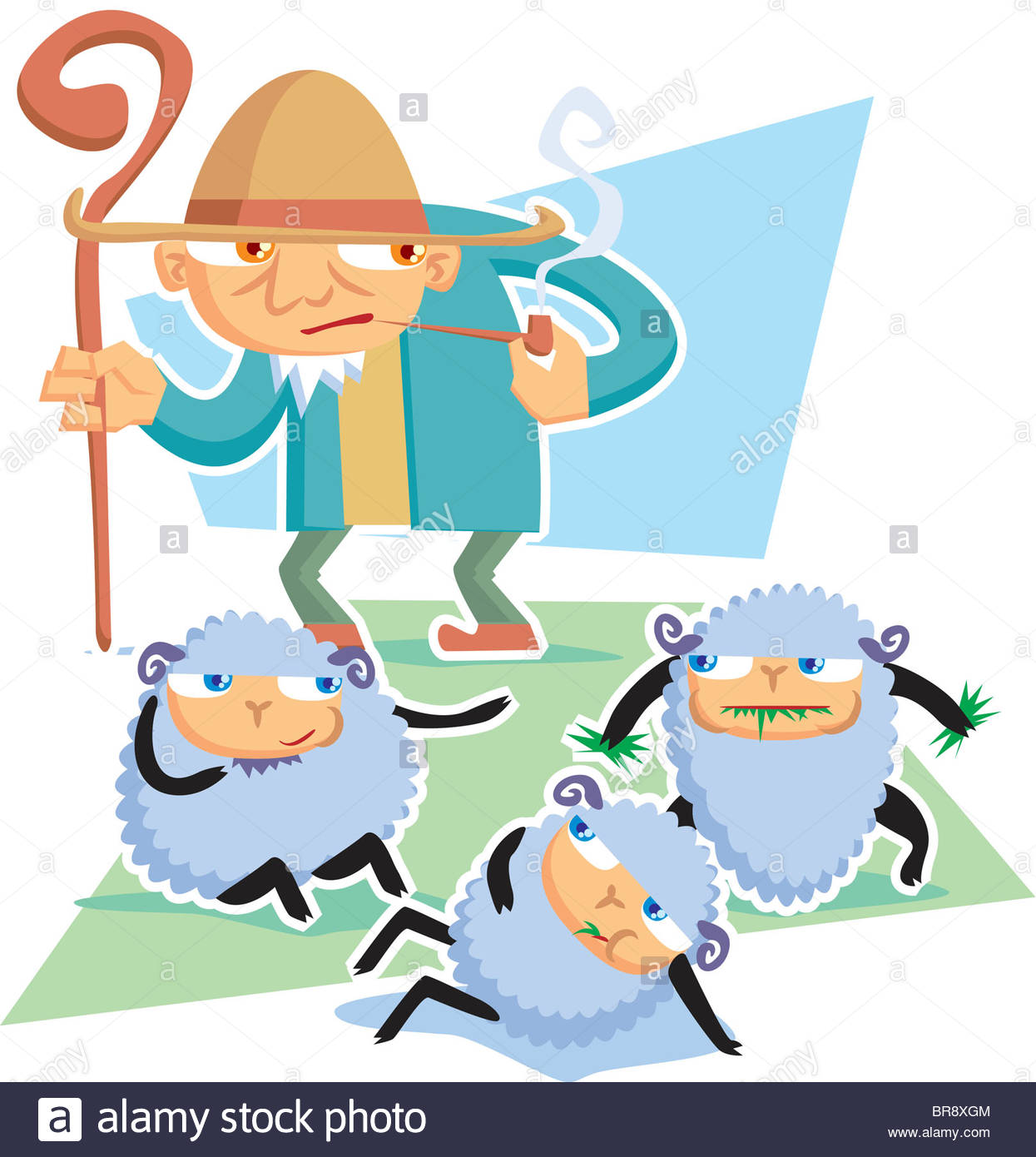 1245x1390 Shepherd Flock Illustration Stock Photos Amp Shepherd Flock
