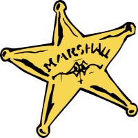 200x200 Cowboy Star Clipart