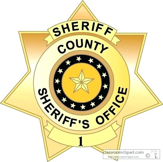550x547 Clip Art Sheriff Badge