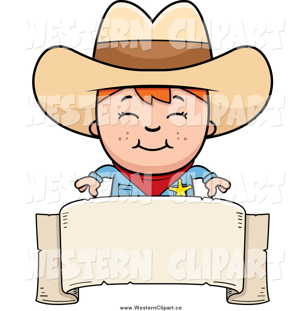 1024x1044 Cowboy Banner Clip Art