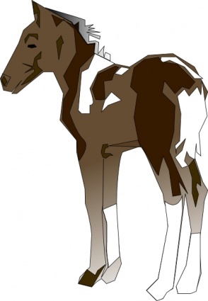 294x425 Free Download Of Pony Clip Art Vector Graphic
