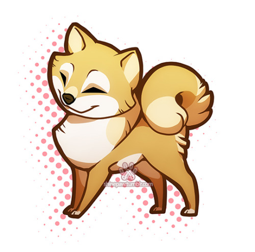 500x494 Shiba Inu Chibi By Shinepawart