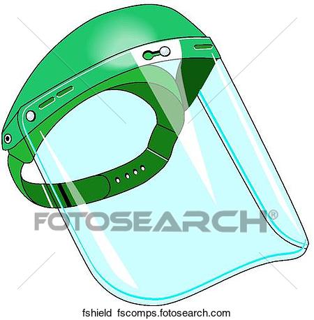 450x458 Face Shield Clipart