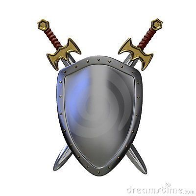 400x400 Sword And Shield Clip Art Castle Theme Clip Art