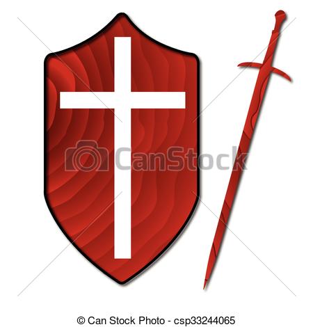 450x470 Wooden Sword Shield. A Typical Wooden Knights Sword