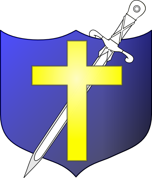 510x595 Cross Shield Clipart