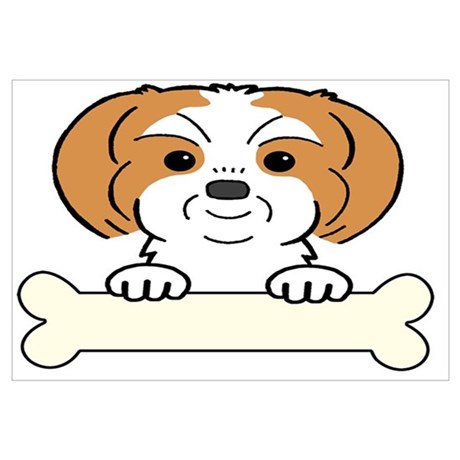 460x460 Shih Tzu Dad Wall Art