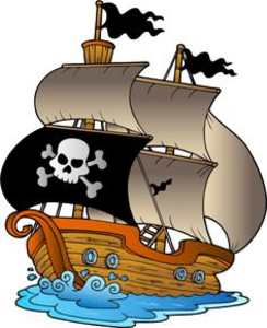 244x300 Clipart Pirate Ship Free Images