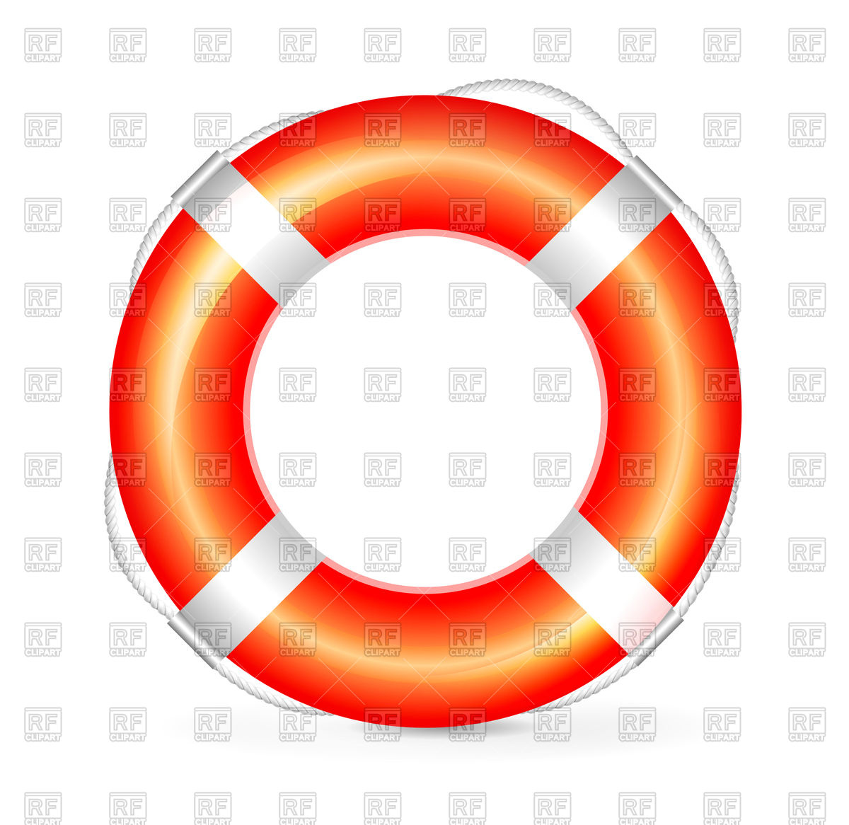 1200x1166 Realistic Red Lifebuoy With Rope Royalty Free Vector Clip Art