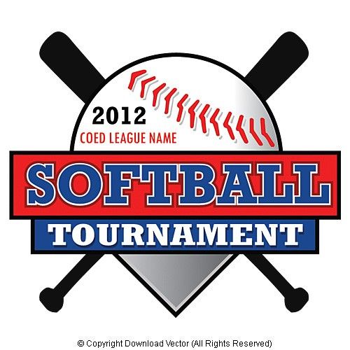 500x500 Softball T Shirt Vector Illustration Clip Art Eps Ideas
