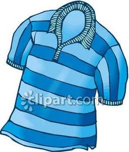 255x300 Striped Shirt Clip Art Clipart