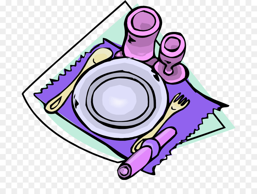 900x680 Table Setting Plate Clip Art