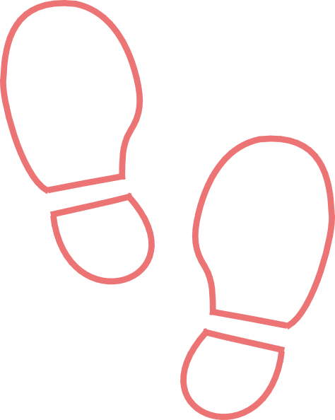 474x594 Shoe Print Clip Art