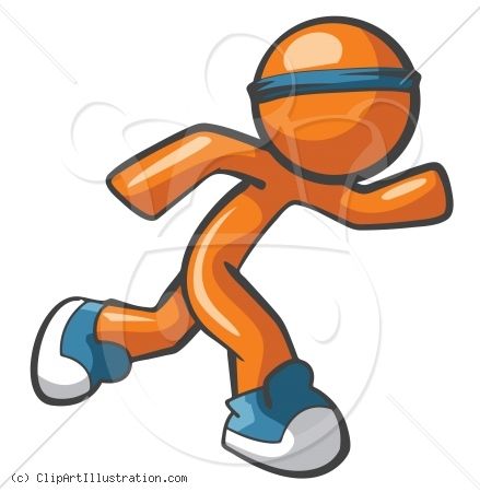 439x450 Inspirational Running Feet