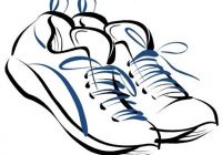 200x140 Running Shoes Clipart Run Shoe Print Clip Art